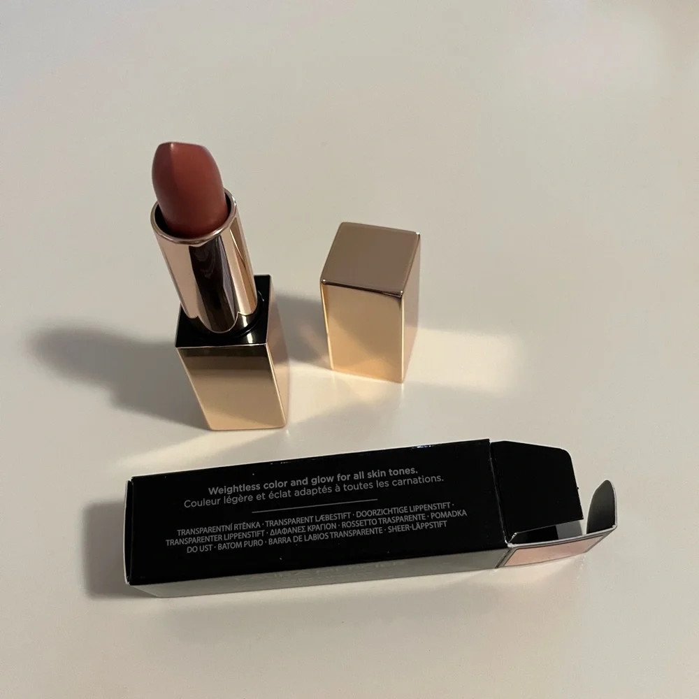 NIB Laura Mercier Sheer Lipstick Crystal Rose Read Defect